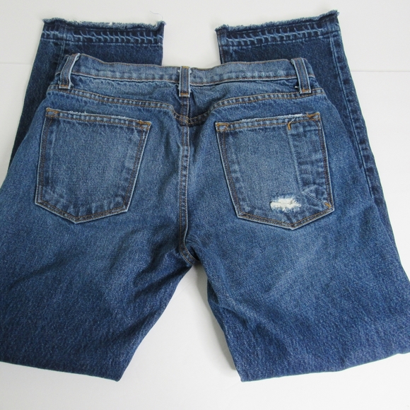 CURRENT ELLIOTT Dark Wash, Destroyed, SZ 25x28" - Picture 3 of 9